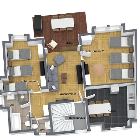 Apartment Jasper - Balkon, Bbq, Ps5, Flexbetten - Zentral & 15min In Willingen *